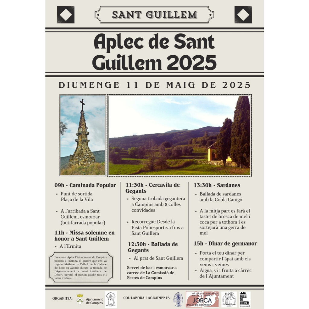 APLEC DE SANT GUILLEM 2025