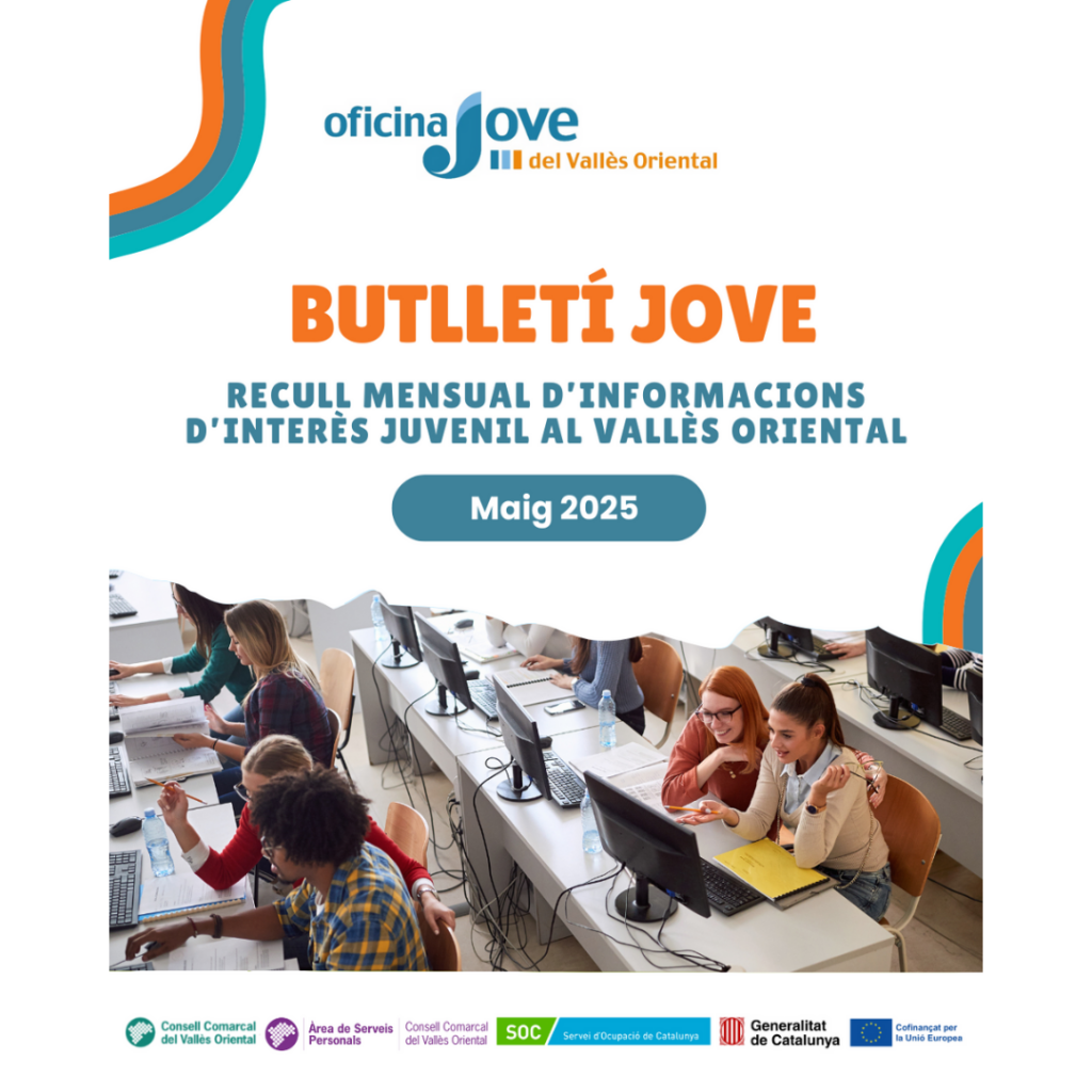 BUTLLETÍ OFICINA JOVE MAIG 2025